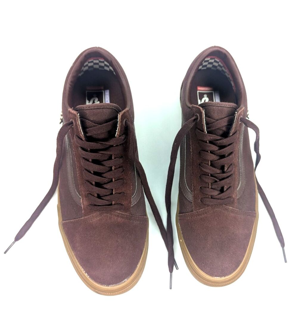Vans Skate Authentic PopCush Shoes - Burgundy, 13M, Good Condition